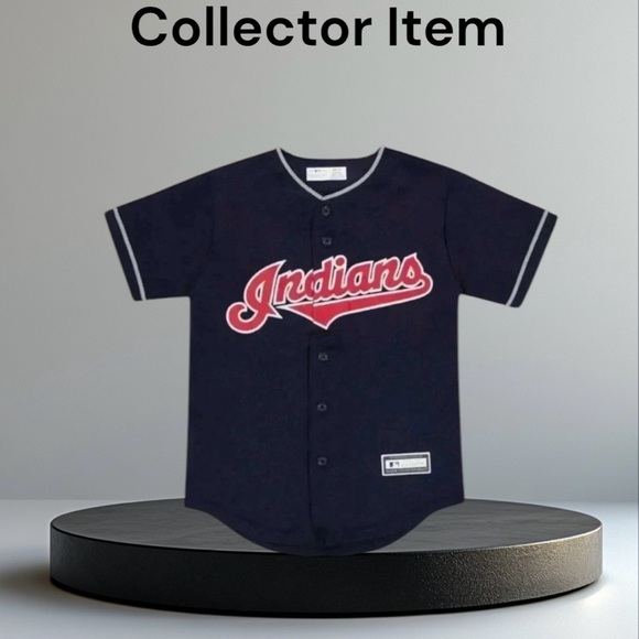 🆕Youth | Cleveland Indians  MLB Embroidered Jersey - Picture 1 of 16
